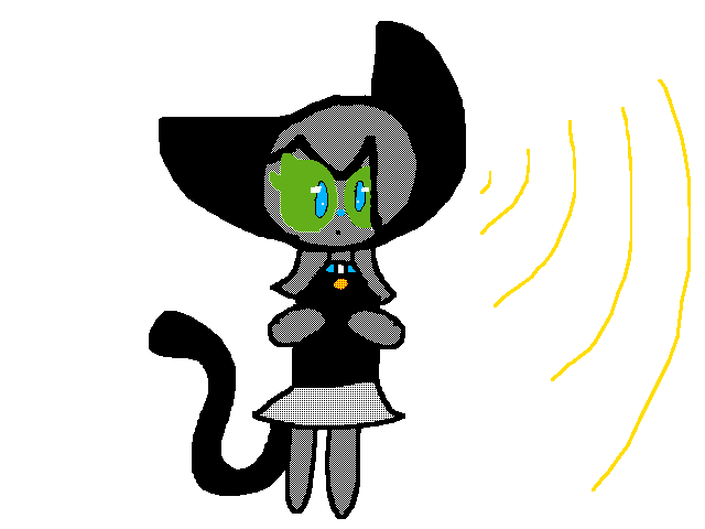 @lunaleopard (she's human and made her scary)