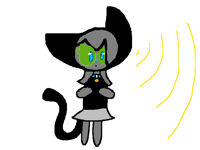 @lunaleopard (she's human and made her scary)