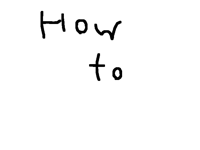 How to make something appear!