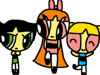 The powerpuff girls (I was bored)