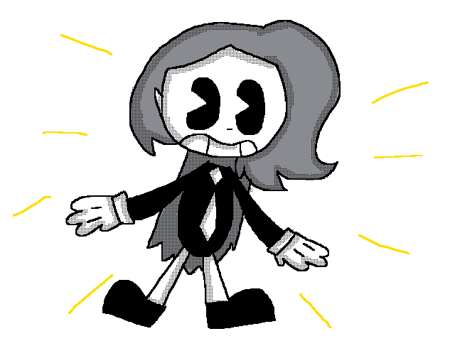 me in an old cartoon :D