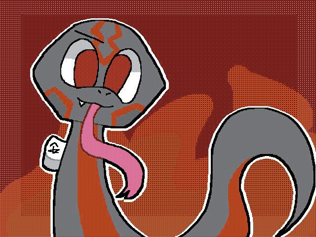 sharp-tailed snake plushie