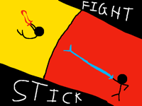 Stick fight!