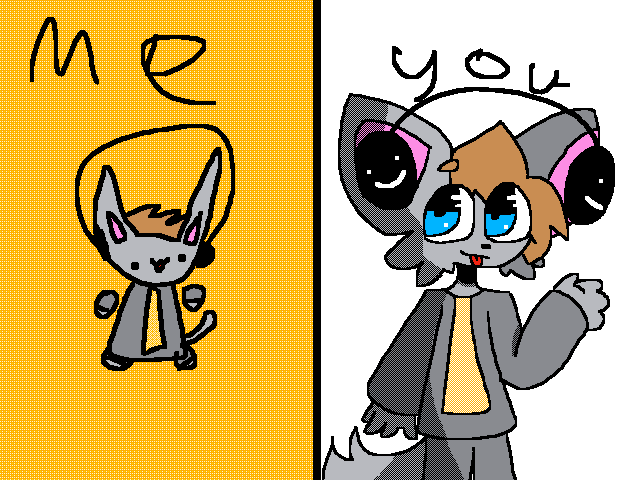 Draw me in your style @Jeff_cat