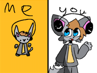 Draw me in your style @Jeff_cat