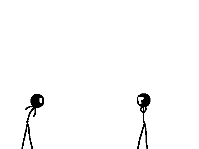 The fight