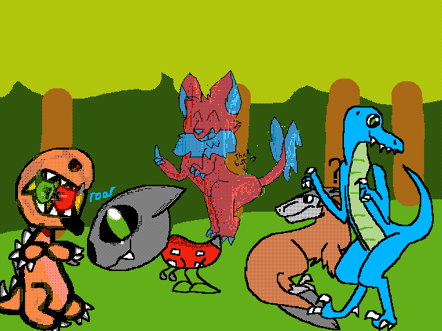 Dino big collab @wolf_volkoved