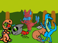 Dino big collab @wolf_volkoved