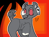 @BluBaryBoi rhino plushie