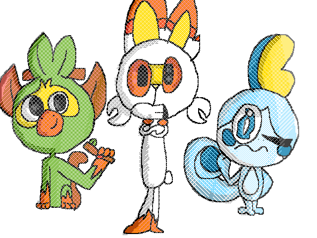 The gen 8 starters