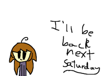 I'm taking a break
