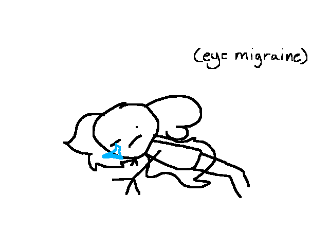had another fricking migraine last night
