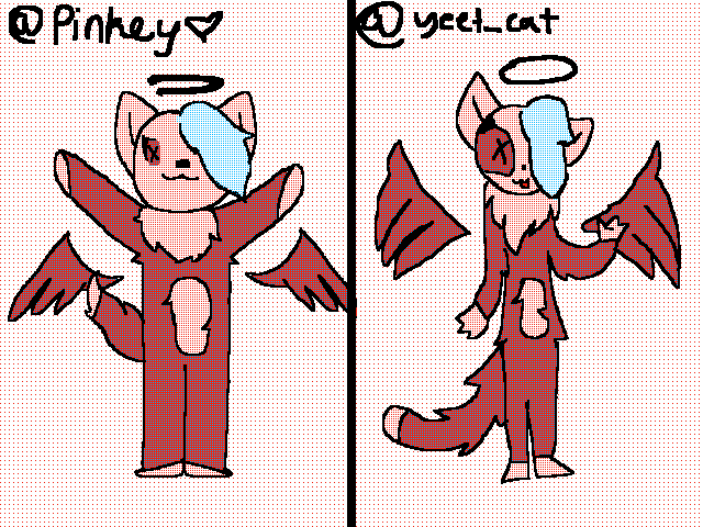 Draw my OC in your style! @pinkey