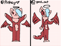 Draw my OC in your style! @pinkey