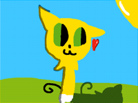 My try on lineless art :3