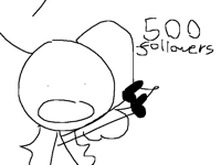 WOAH 500 FOLLOWERS?