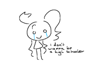 today is my last day of school