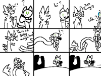 HUNGRY Comic collab @FUDGEE