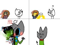 Comix collab @wolf_volkoved