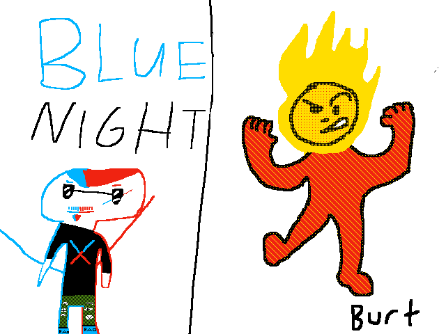 Blue night and your character @liyan