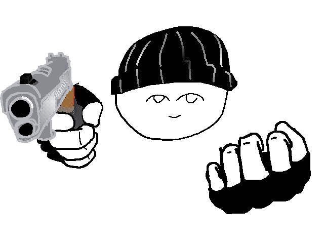 Yo hand me the money ENDINGS !!!!