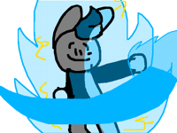 Super Bunny Card Art