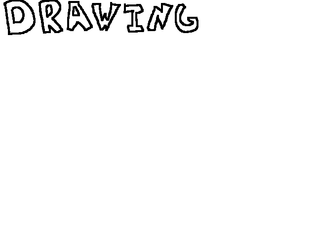 Drawing with my eyes closed
