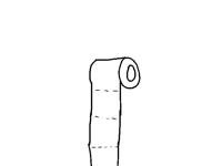Endless roll of toilet paper 🧻
