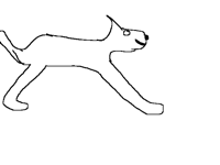 Dog Jump Attempt