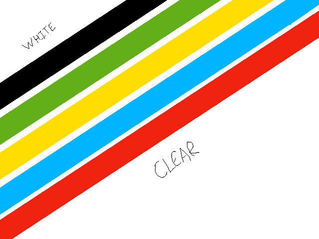 Back in the day. These were the only colours