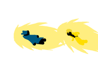 Jotaro and Dio stick fight