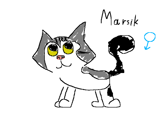 My cat “speed paint”
