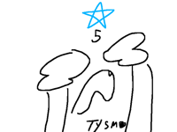 5 features!!!!! WHAT A GREAT TAIL!?!? TYSM