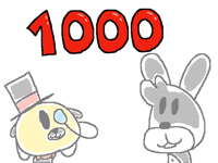 @Pugs_Bunny 1000 followers! Congratulations!