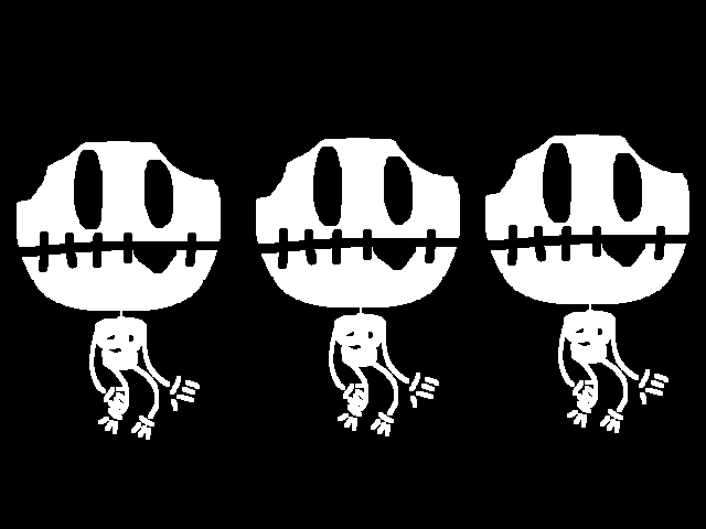 Spooky scary skeletons