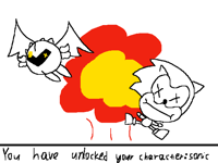 Super smash brose drawl: Sonic...