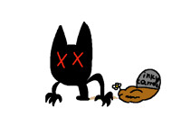 Inky_carrot come to life