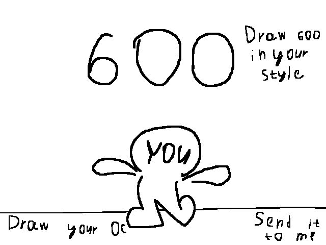 600 followers collab! "Again"
