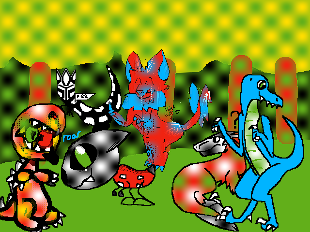 Dino big collab @wolf_volkoved