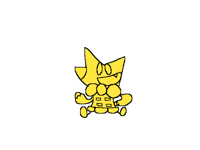 Golden wolf "trophy"