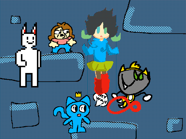 Old pixel game collab