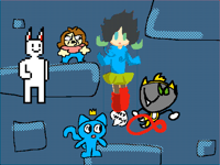 Old pixel game collab