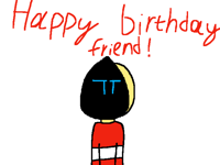 My friend's birthday!