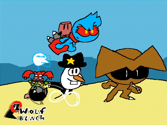 Act 2: Wolf beach. @PacorexTheTrex mania