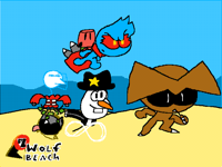 Act 2: Wolf beach. @PacorexTheTrex mania