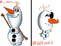 Draw Olaf In Your Style!