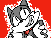 Art trade with @bikercatboi
