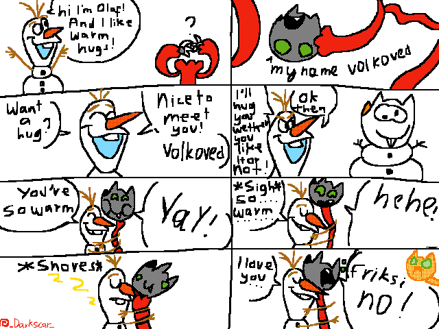 Meet Olaf! (Comic Collab!)