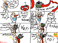 Meet Olaf! (Comic Collab!)