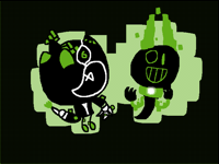@trashclan and wolf-buggy